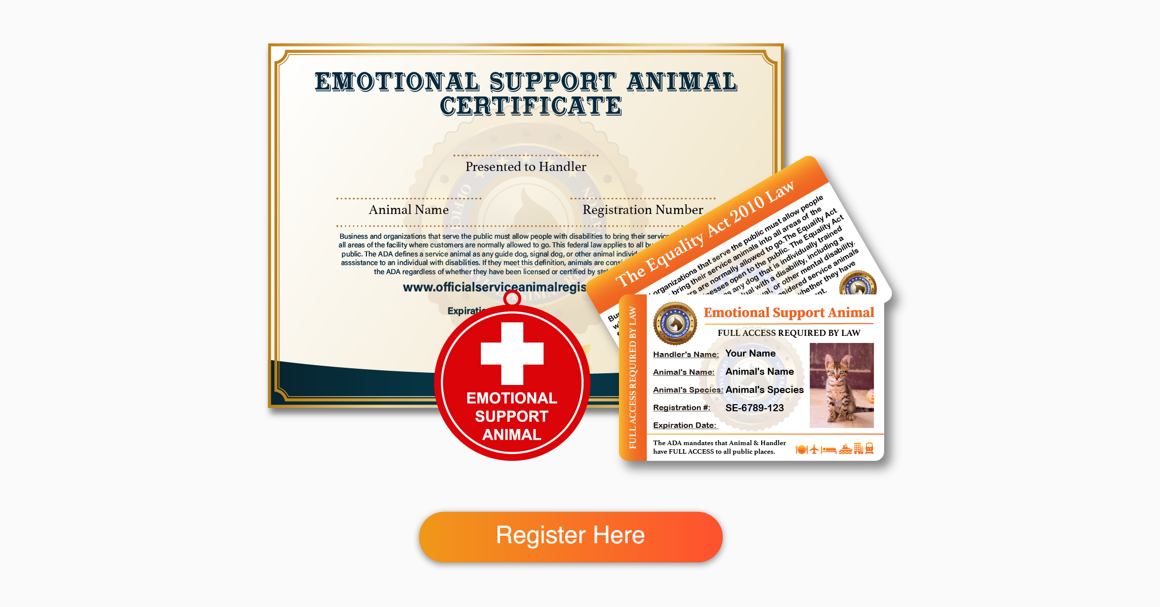  Emotional Support Animal Certification