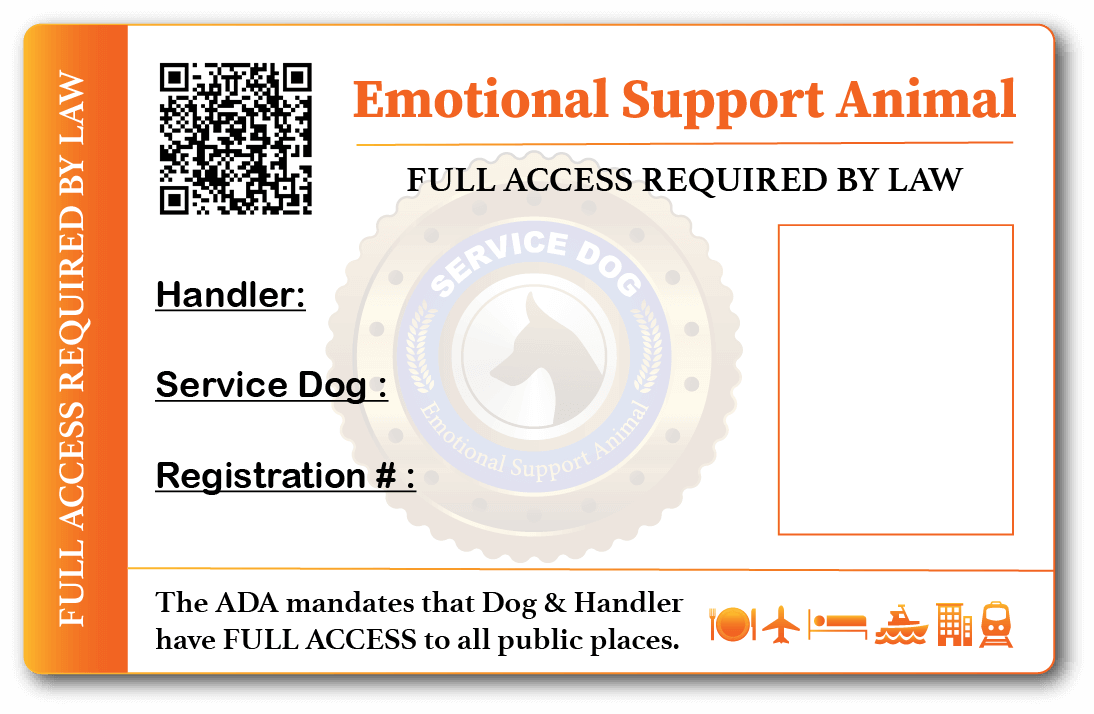 Offcial ESA Registration ESA Service Animal Registry