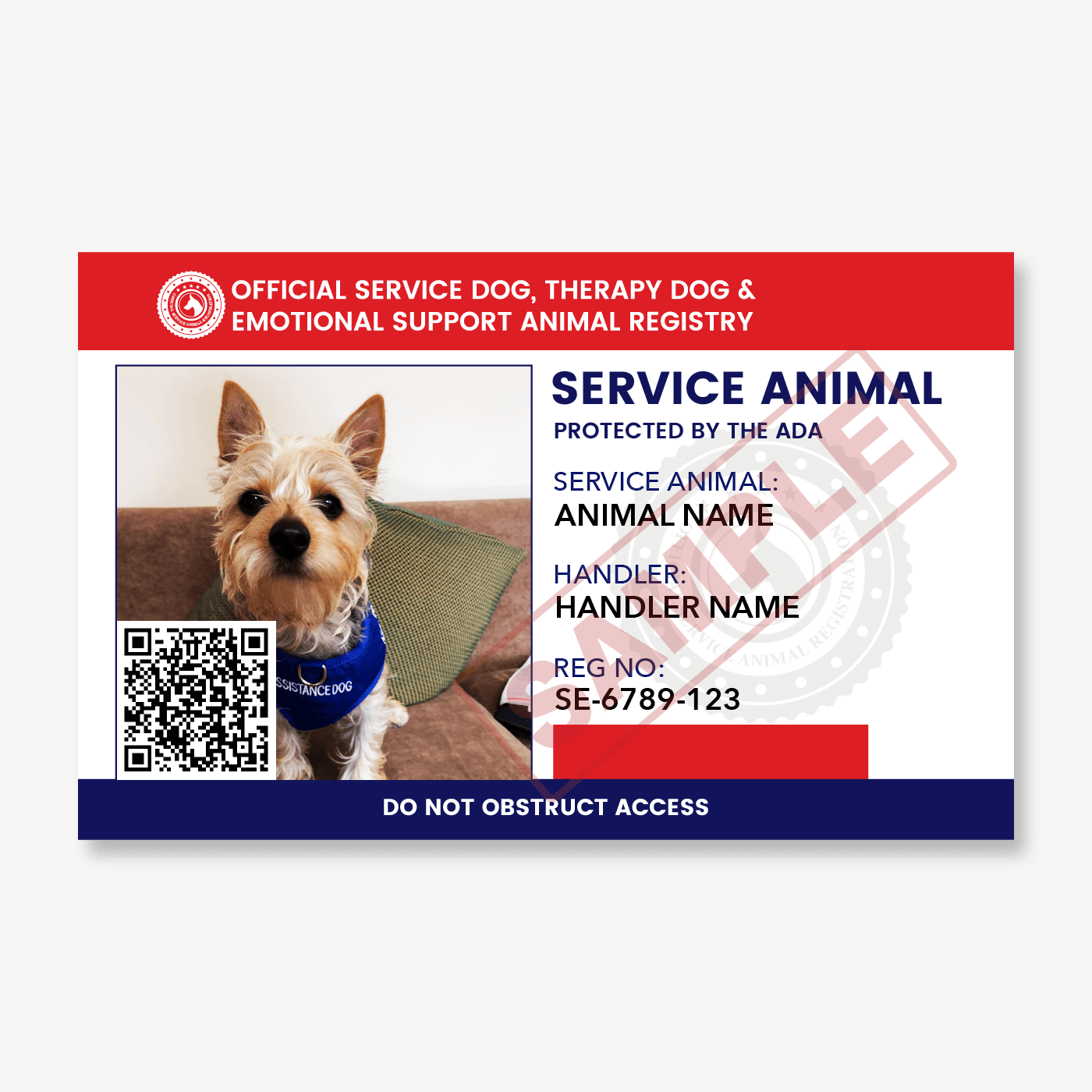 Offcial Esa Registration Esa Service Animal Registry